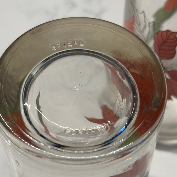 Floral Glass Tumbler - Picture 3 of 5